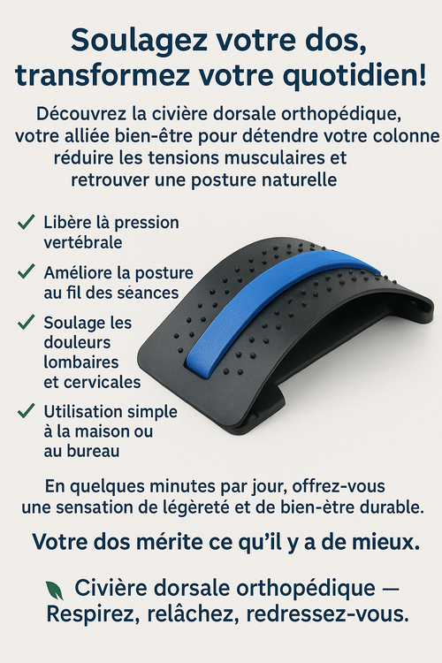 Civière Dorsale Orthopédique